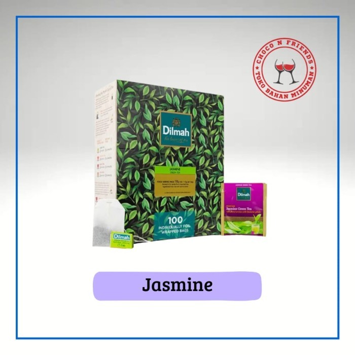 

Ready Stock Teh Dilmah 100Sachet Jasmine