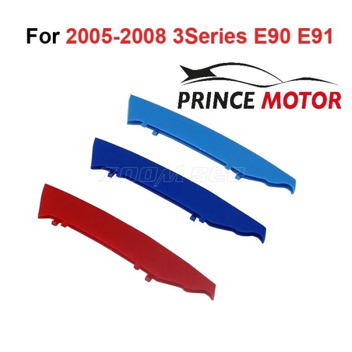 Striping 3D Grill Bmw E90 2005 - 2008 M Perfomance - M3 - M Style
