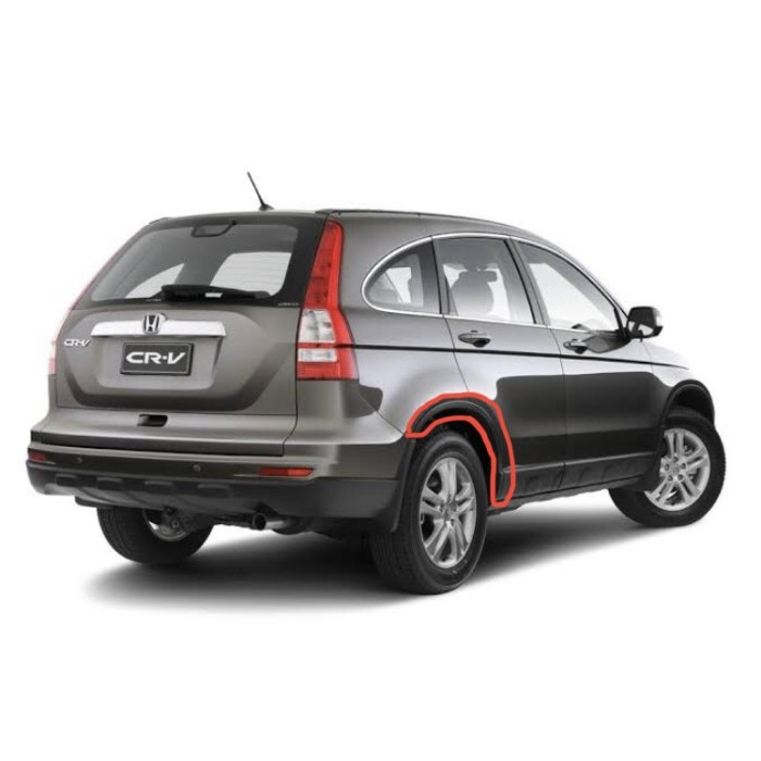 List Garnish Protector Fender Belakang Honda Crv Gen 3 2007-201