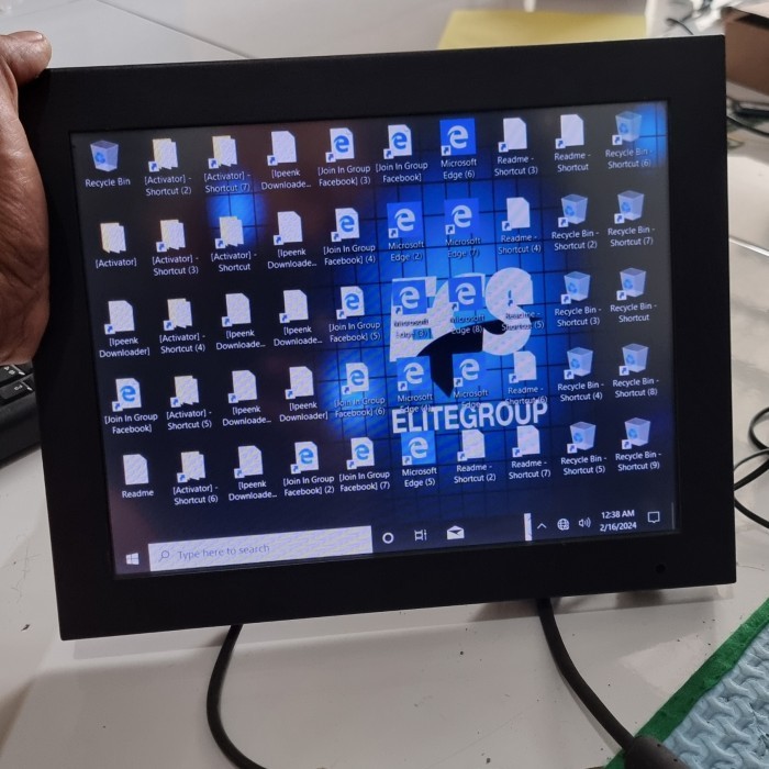 TERBAIK Monitor Bekas Kasir 12inch touchscreen Second Normal