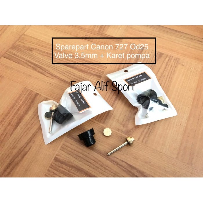 TERUJI Sparepart canon 727 - Pentil canon - Valve canon - Karet pompa canon