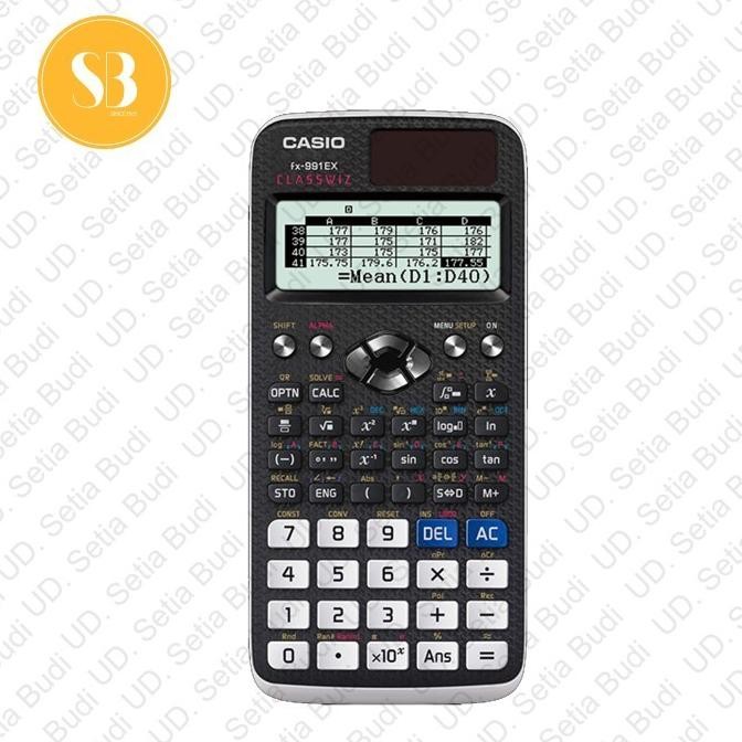 

TERMURAH - Kalkulator Scientific Casio FX-991EX Classwiz Asli dan Bergaransi