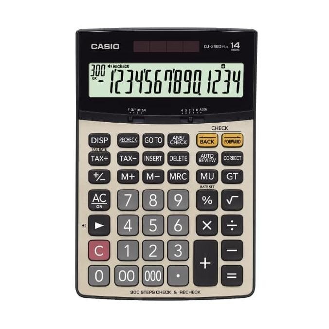 

TERLARIS - Casio Calculator DJ 240 D PLUS
