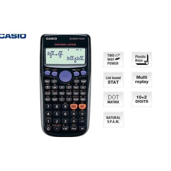

TERLARIS - CASIO FX-82ES PLUS - Scientific Kalkulator