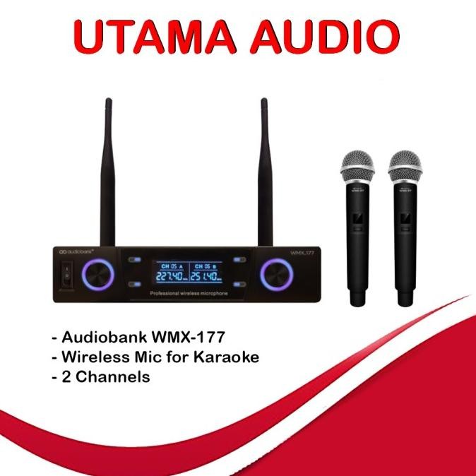 Audiobank WMX-177 / WMX177 Mic Wireless karaoke