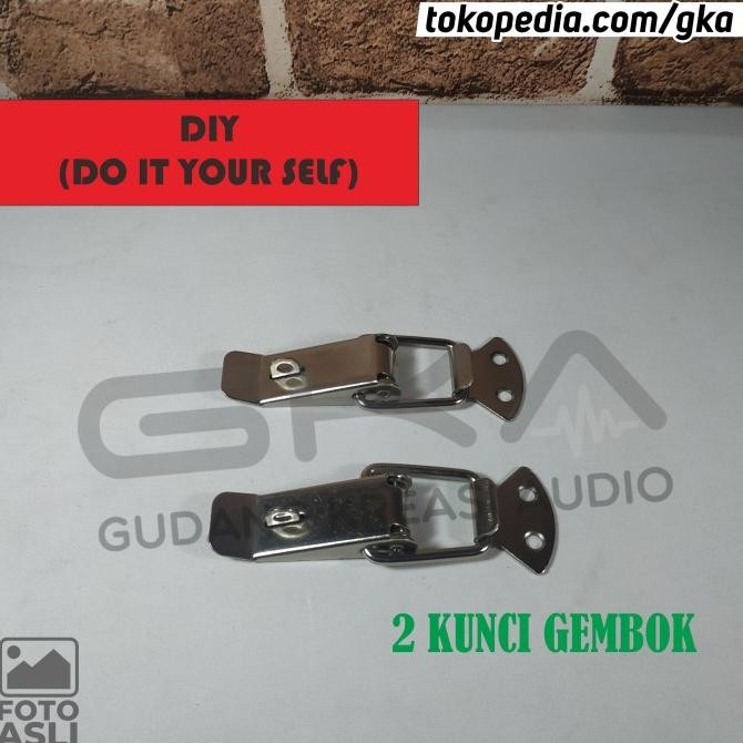 Parts Hardcase chrome Peti Box Kecil box sound kunci peti Paket 3