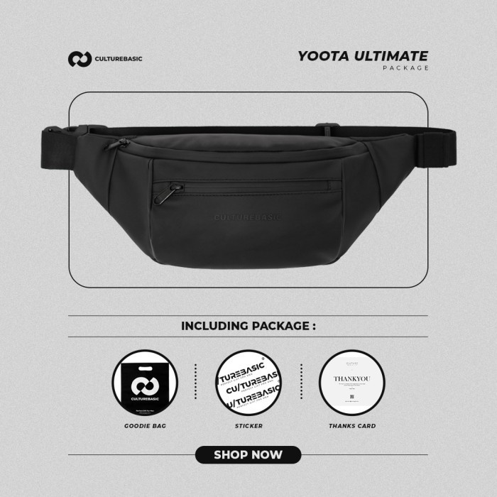 Culture Basic Yoota Ultimate Waistbag Tas Selempang Pria