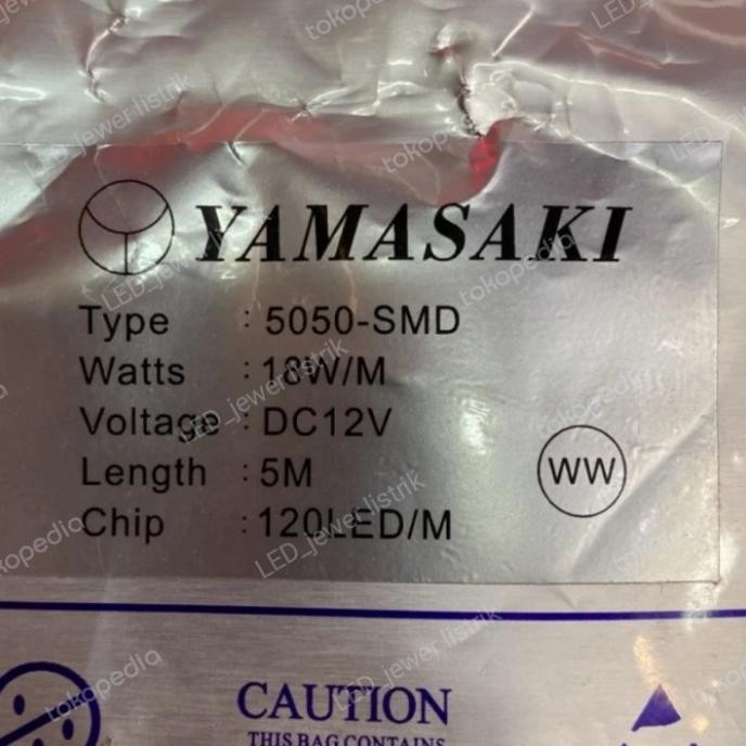 Yamasaki Led Strip 5050 SMD 12V 18W/M