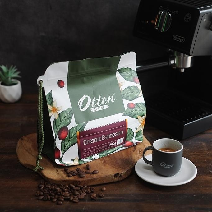 

Kopi Otten Coffee Crema Espresso 500 Gram | Biji / Bubuk Kopi Espresso Blend Original Dan Terpercaya