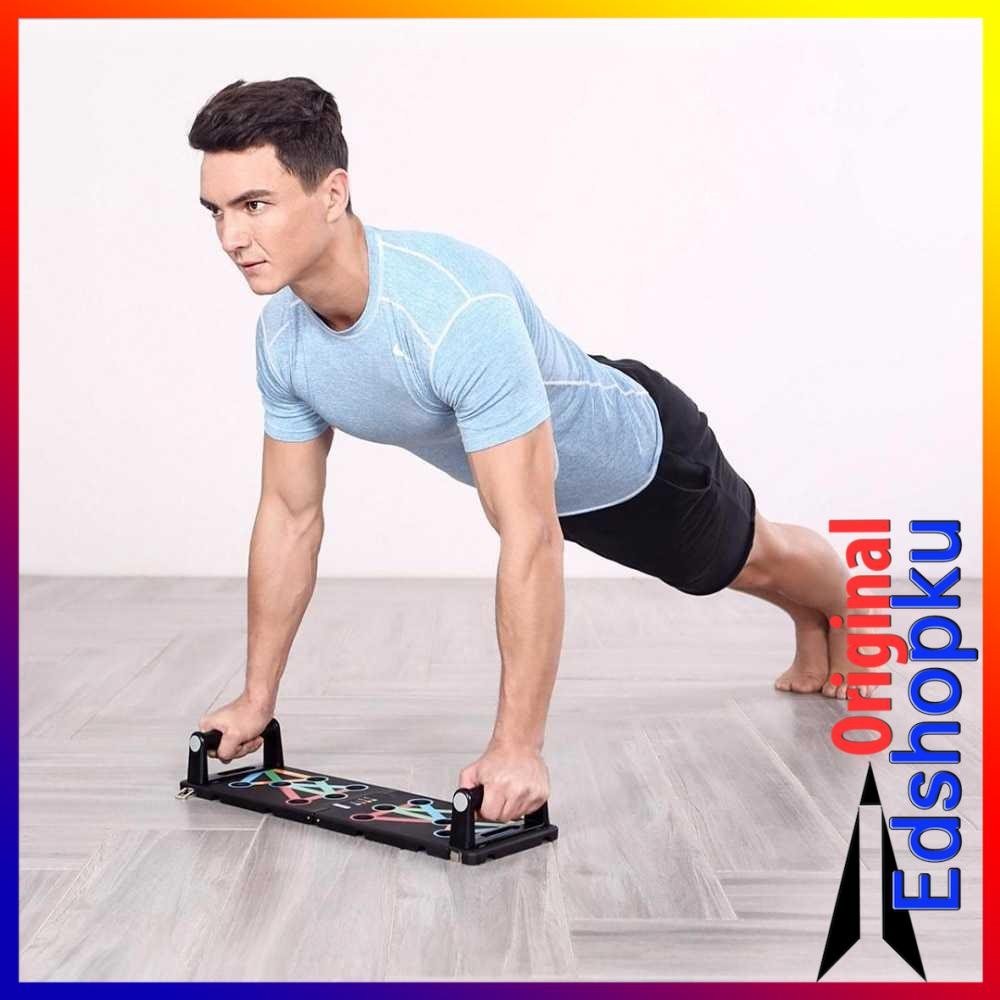Alat Papan Lipat Push up Training Board Portable Chest Gym Workout Olahraga Dada