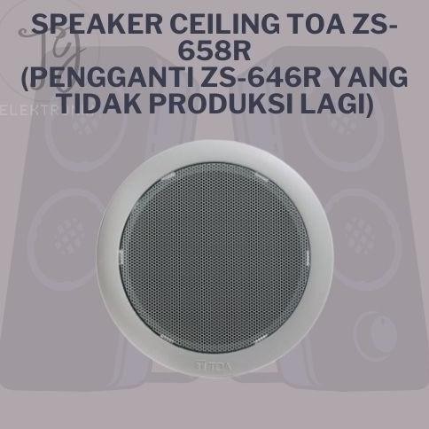 ceiling toa Zs646r / speaker plafon Toa Zs646R / Zs646 R / Zs-646 R