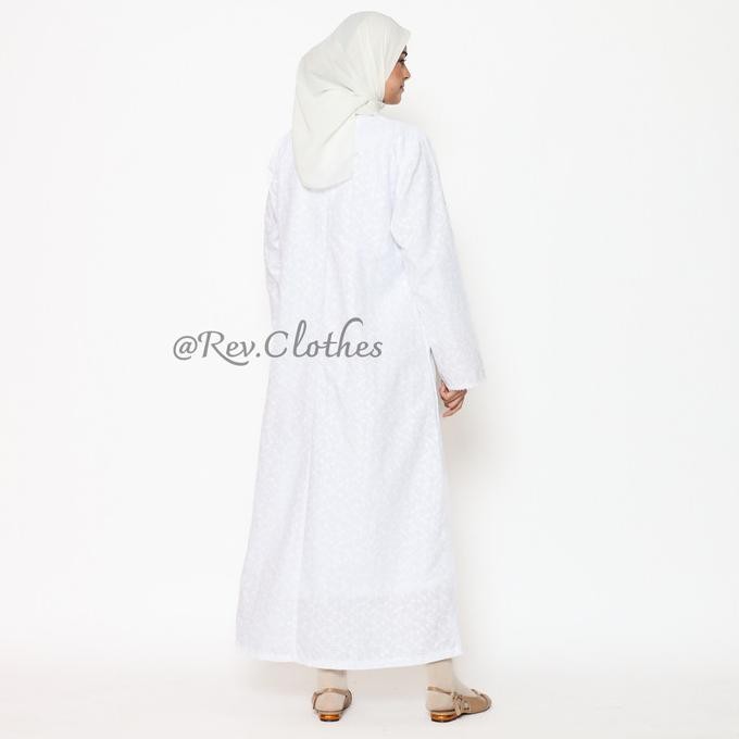 Miliki Busana Muslim Gamis Kantong Doraemon / Baju Gamis Putih Umroh