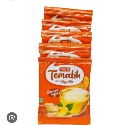 

Tong Tji Tematik Ginger Tea 1 Renceng Isi 5 Original 100%