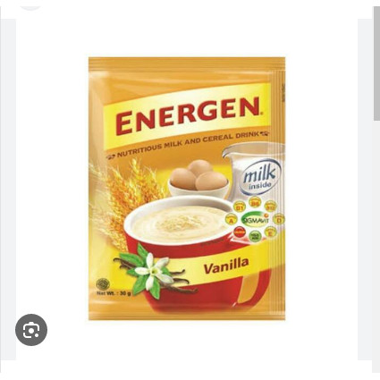 

Energen Vanila Bag Isi 20 Original 100%