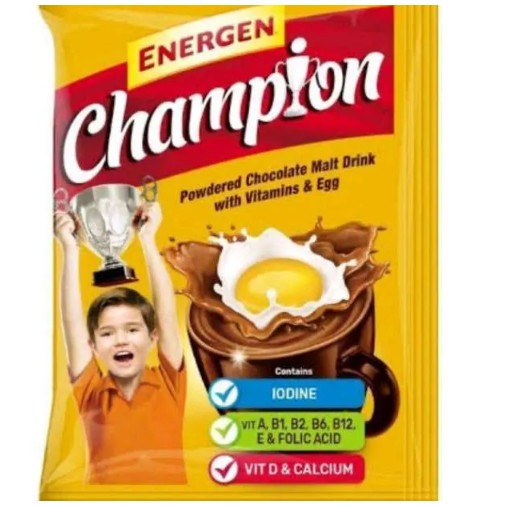 

Energen Champion Box Kotak Isi 5 Original 100%