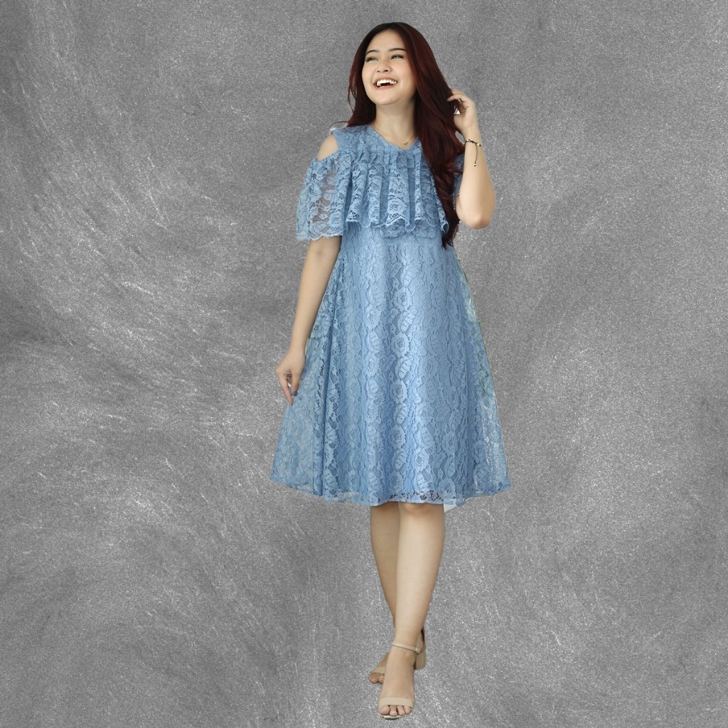 Buju Cheongsham Maxy Brokat Baju Imlek Model Terbaru Gaun Merah Simple Dreas Tunik Dres Imlek Mewah 