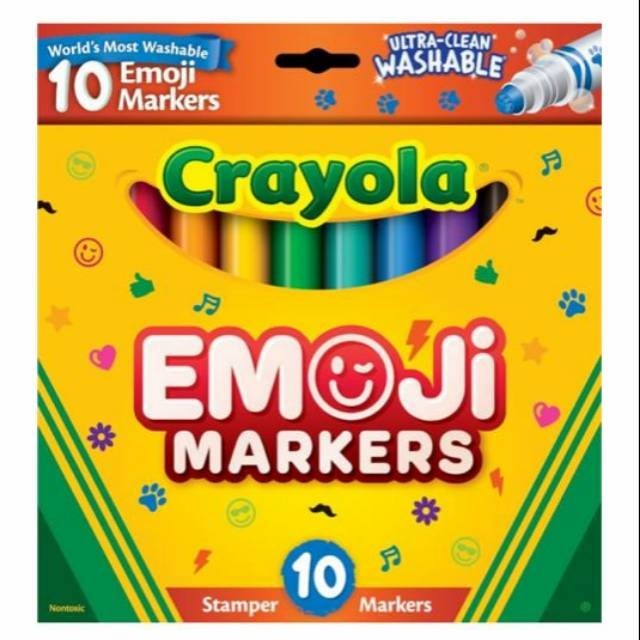 

TERBARU Crayola Emoji Marker 10 Ct BISA GOSEND!
