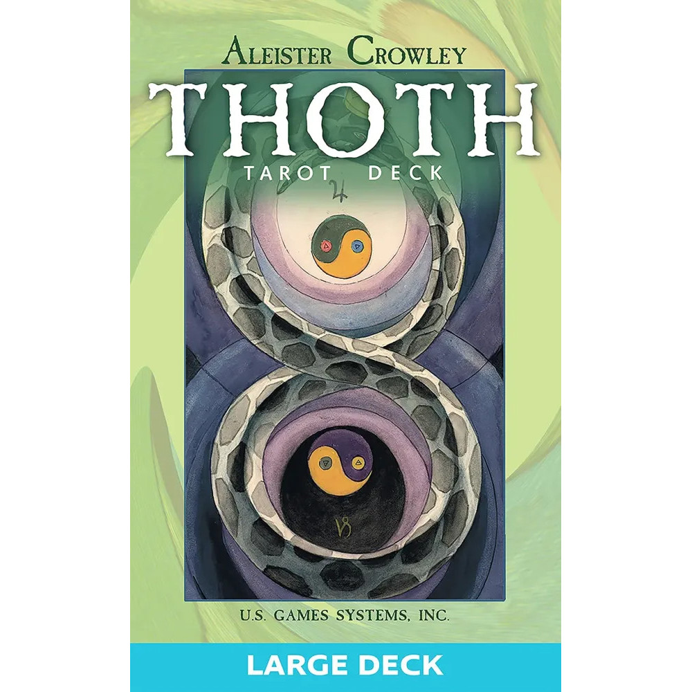 

TERBARU Large Crowley Thoth Tarot Deck US Games Tarot Card Deck 9780913866153