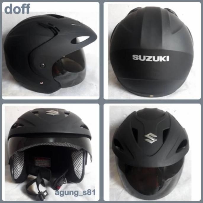 Promo Helm Half Face Original Standar Suzuki Satria Fu 150 Sni