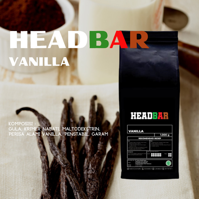 

HEADBAR Powder Vanilla 1000 gram
