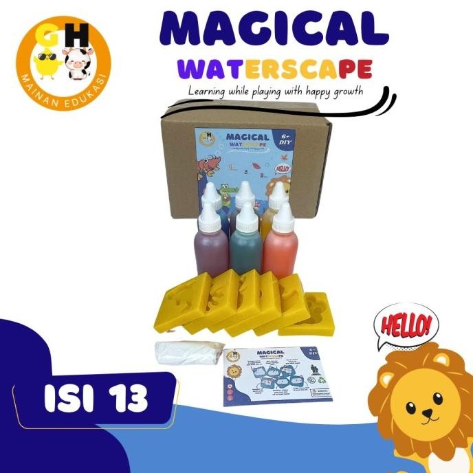 

Terbaru Mainan Edukasi Magical Waterscape Ekonomis Gel Cetakan Jelly Air Ajaib