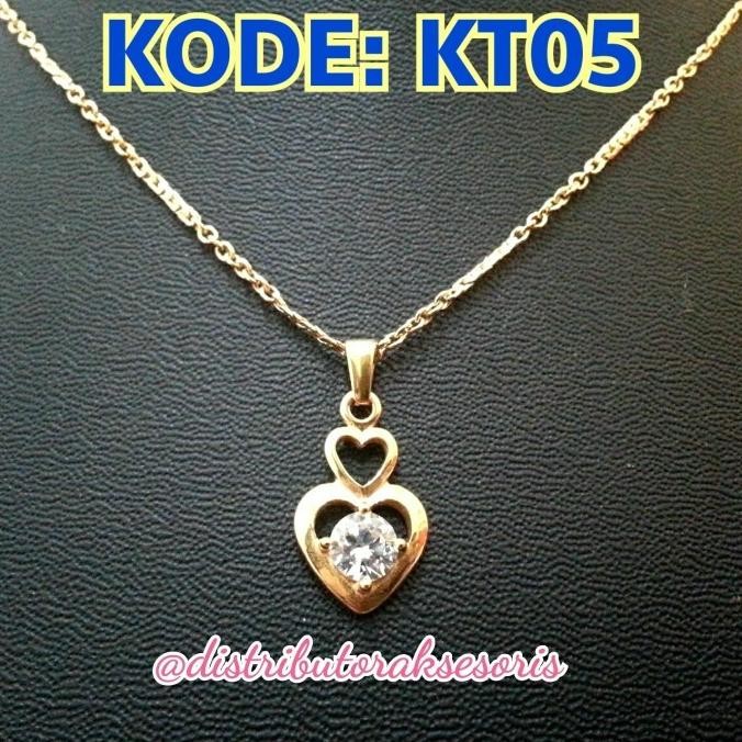 

Terbaru Kalung Titanium Anti Karat Selamanya, Kt05 Pgm