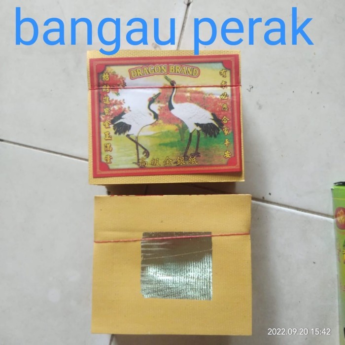 

Kertas Sembahyang Perak Bangau Per Ikat Tanpa Ada Kunci Di Kertas