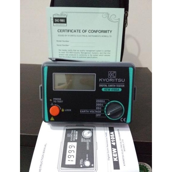 Jual Kyoritsu 4105A, Grounding Tester, Earth Tester