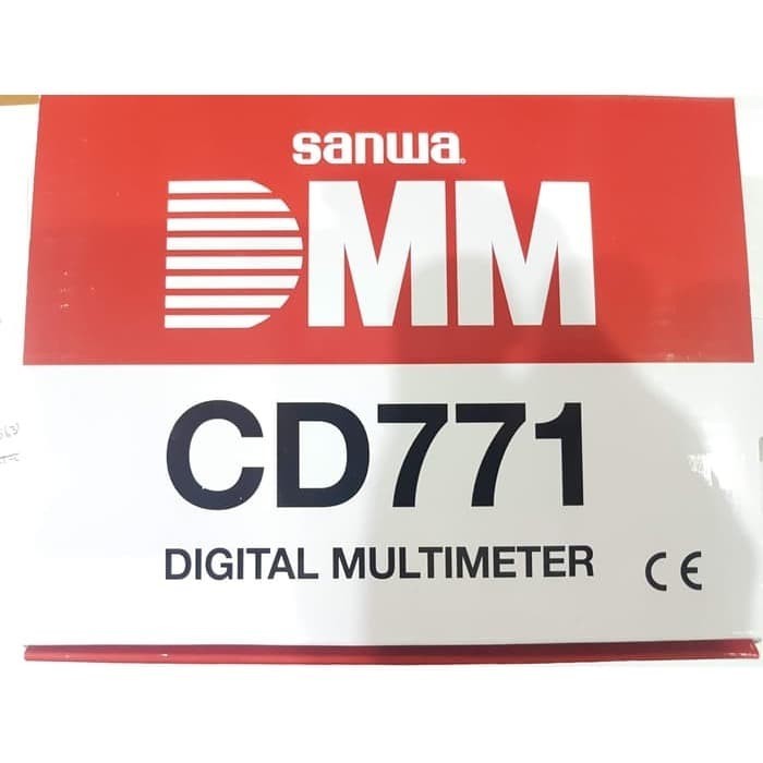 Jual Sanwa Multimeter Digital Cd771 Original