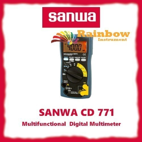 Jual Avometer Cd771 / Multimeter Digital Sanwa Cd771 / Cd-771 / Cd 771