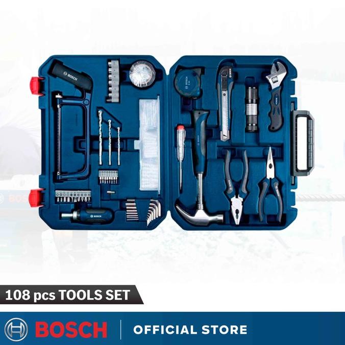 BOSCH Toolkit 108 Pcs Mixed Set 108 Multifunction Tool Kit