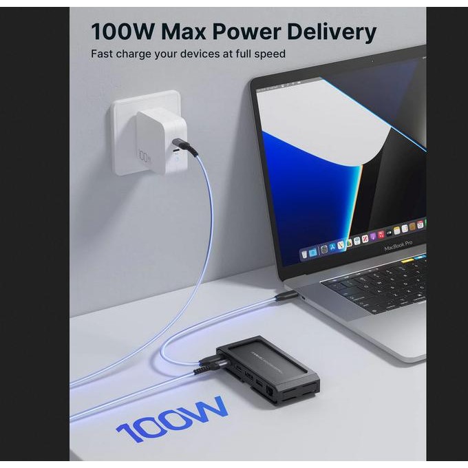

Jsaux 11 In 1 Multi-Function Usb-C Docking Station Steam Deck Or Pc Terlaris