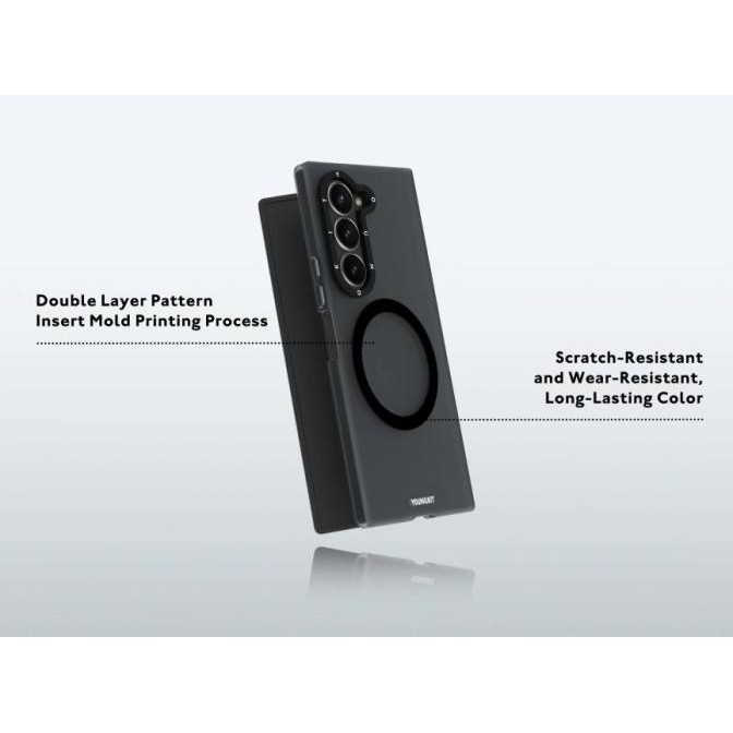 

Youngkit Case Samsung Galaxy Z Fold 6 - Hidden Sand Clear Magsafe Casing Fold6 Terlaris