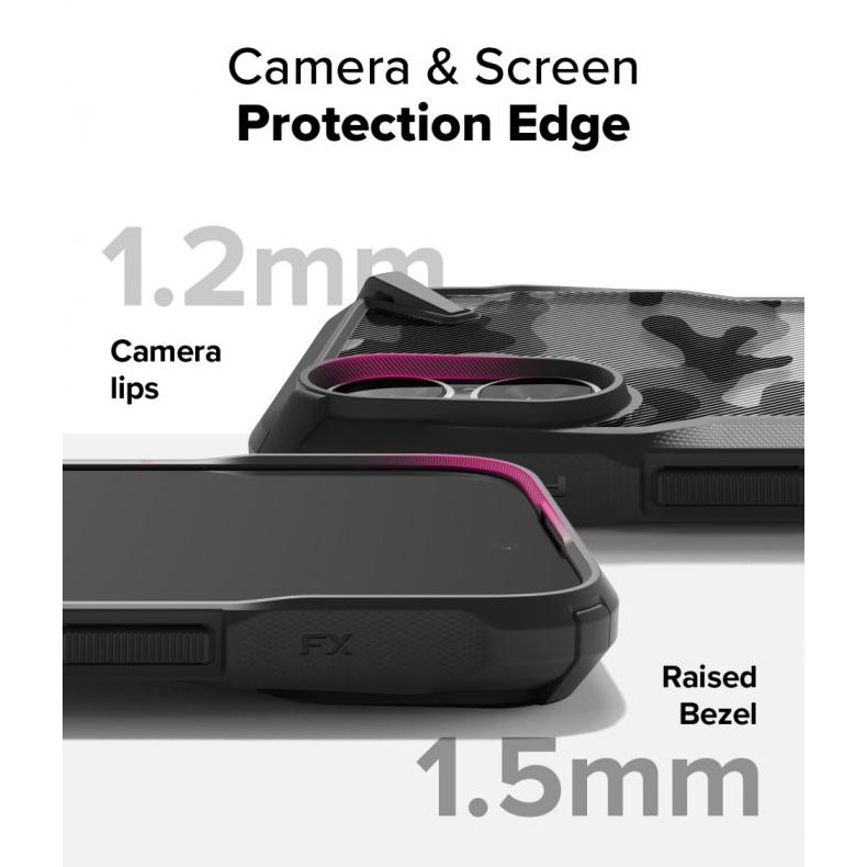 

Ringke Fusion-X Case Iphone 16 Pro Max 16 Plus 16 Clear Casing Magsafe Terlaris