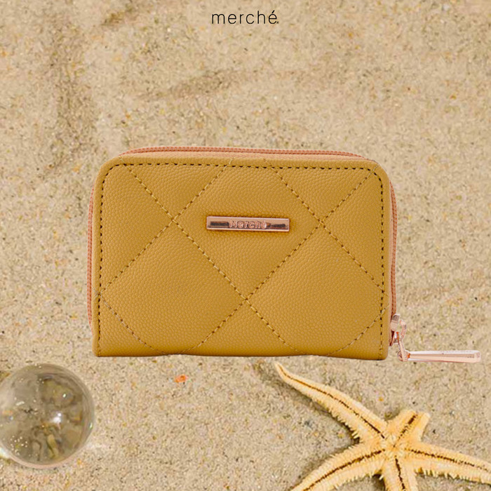 SALE Merche Dompet Wanita Sarah Caviar - Latte