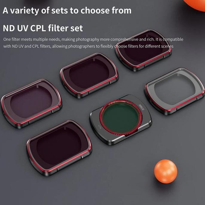 

Startrc Lens Filter Cpl Nd/Pl Nd4/16/32 Nd64 Mcuv Dji Osmo Pocket 3 Terlaris