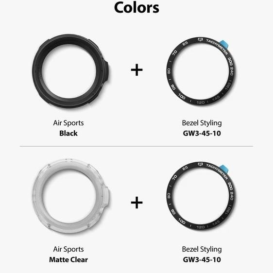 

Ringke Combo Pack Air Sports Plus Bezel Styling Samsung Galaxy Watch 3 Terlaris