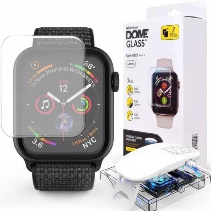 

Whitestone Dome Full Adhesive Tempered Glass Apple Watch (40/42/44Mm) Terlaris