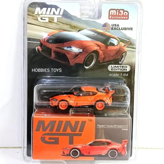 MINI GT 294 Pandem Toyota GR Supra V1.0 Limited Super Chase Car