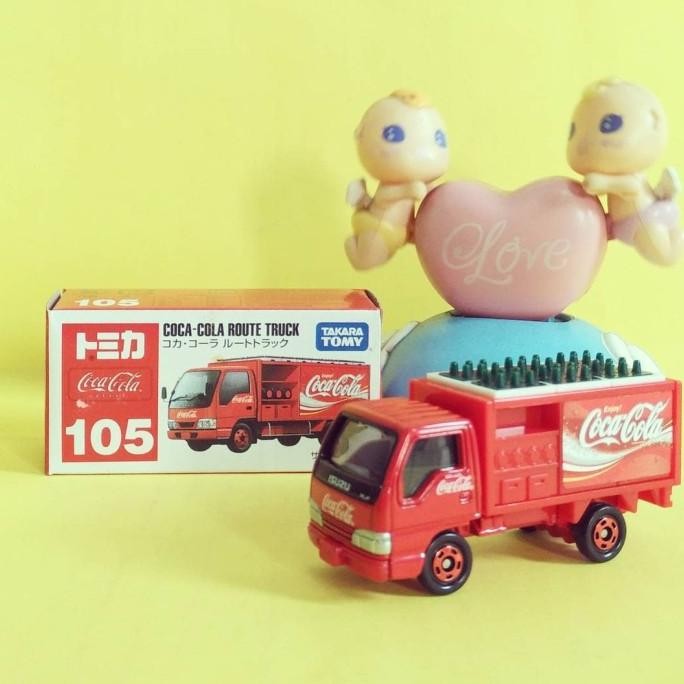 Tomica Reguler 105 Coca Cola Route Truck