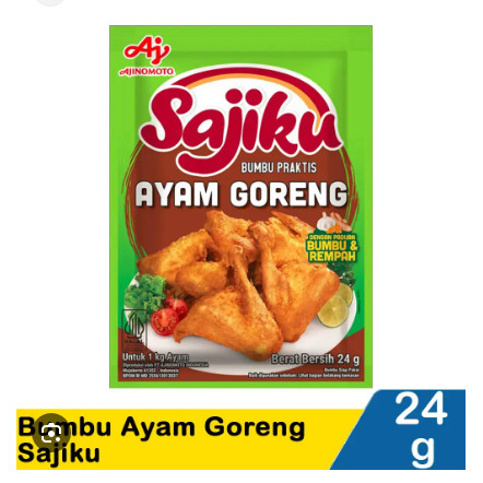 

Bumbu Sajiku Ayam Goreng Original 100%