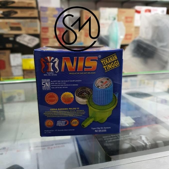 regulator Gas Nis High pressure / tekanan tinggi