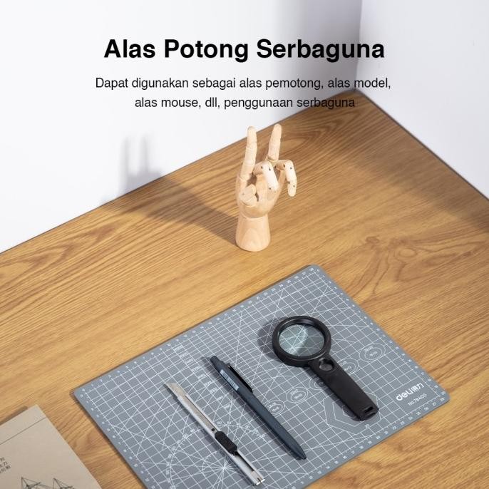 

Diminati Deli Alas Potong/Cutting Mat Serba Guna, Bahan Tebal Warna Hijau 7840X Neo