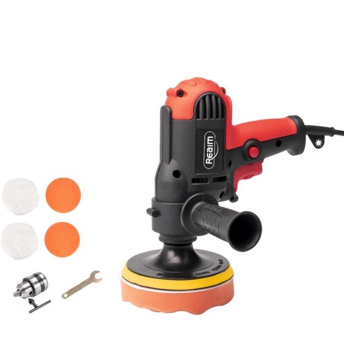 Reaim Mesin Poles Body Mobil Mesin Poles Mesin Polisher 450W Mesin poles body mobil lengkap Alat