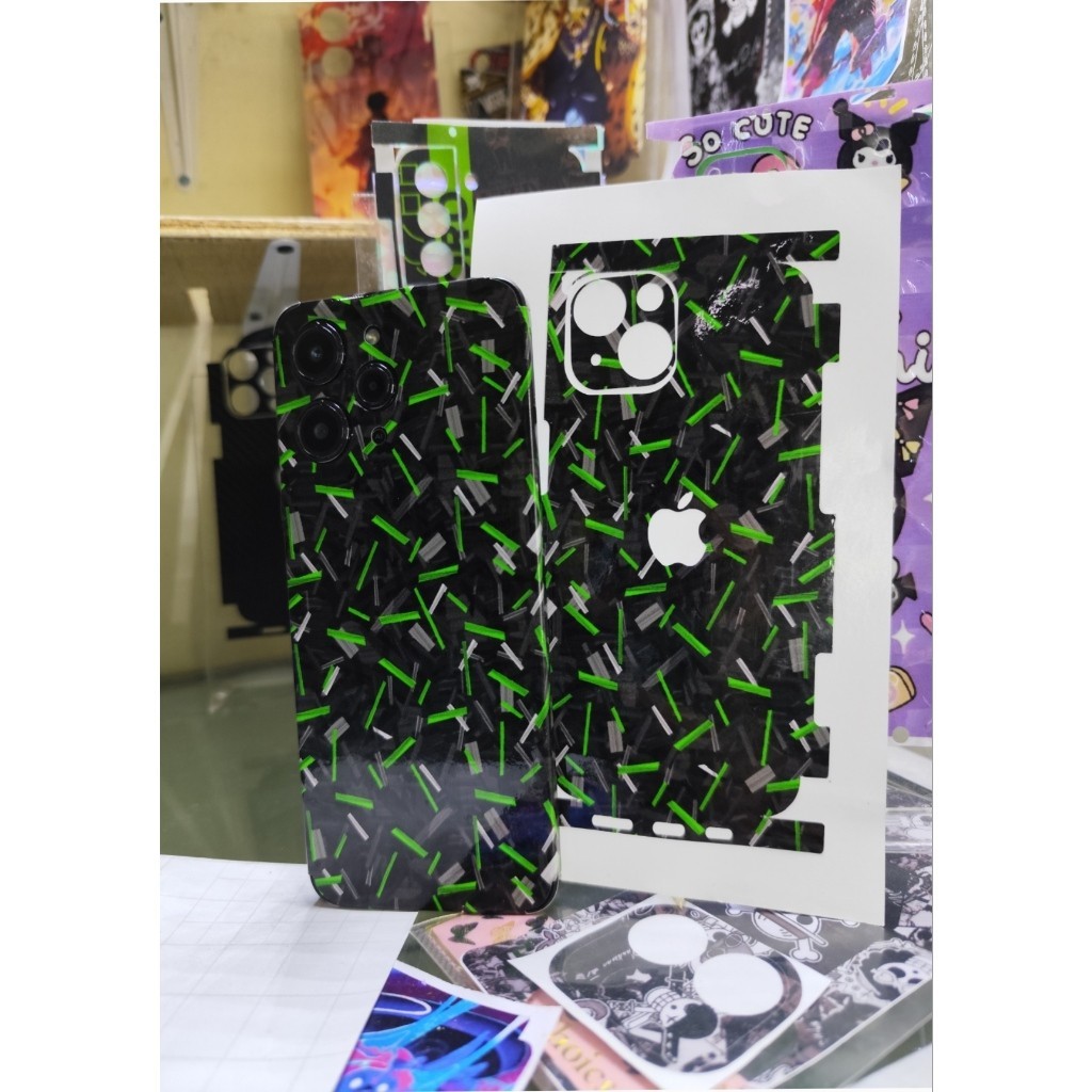 

Wrap* Hijau Semua Type Wrap Skin Stiker Garksin CUSTOM Gratis (2pcs)