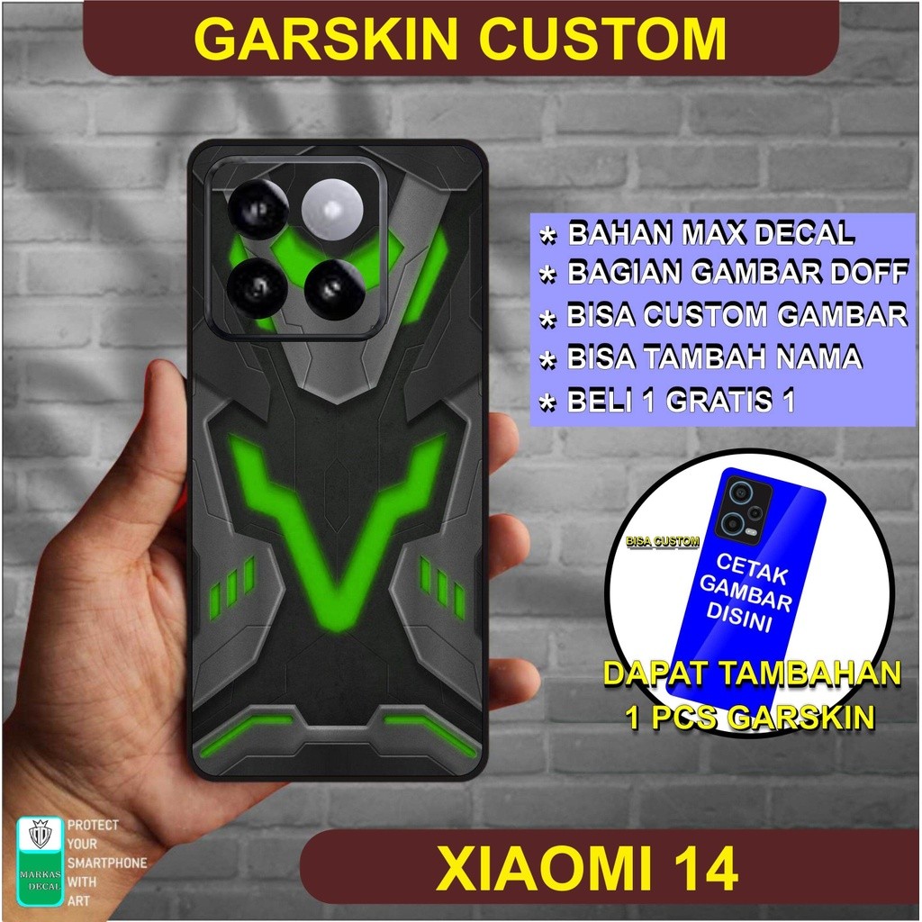 

Wrap* Xiaomi 14 Wrap Skin Stiker Garksin CUSTOM Gratis (2pcs)