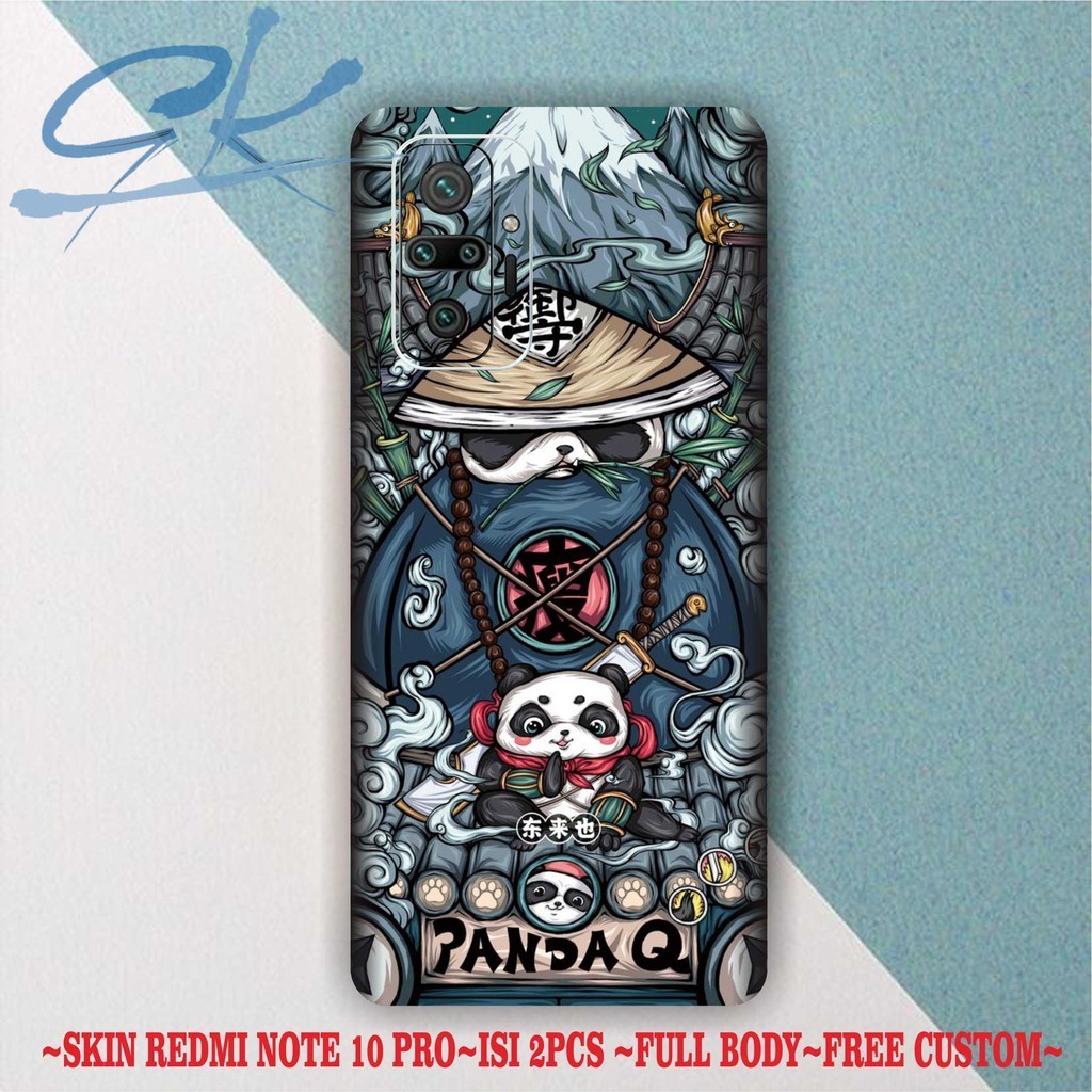 

Wrap* Redmi Note 10 Pro Wrap Skin Stiker Garksin CUSTOM Gratis (2pcs)
