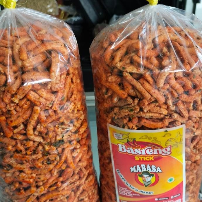 

TERLENGKAP Basreng stik daun jeruk 2 kg /baso goreng kriuk, enak, gurih