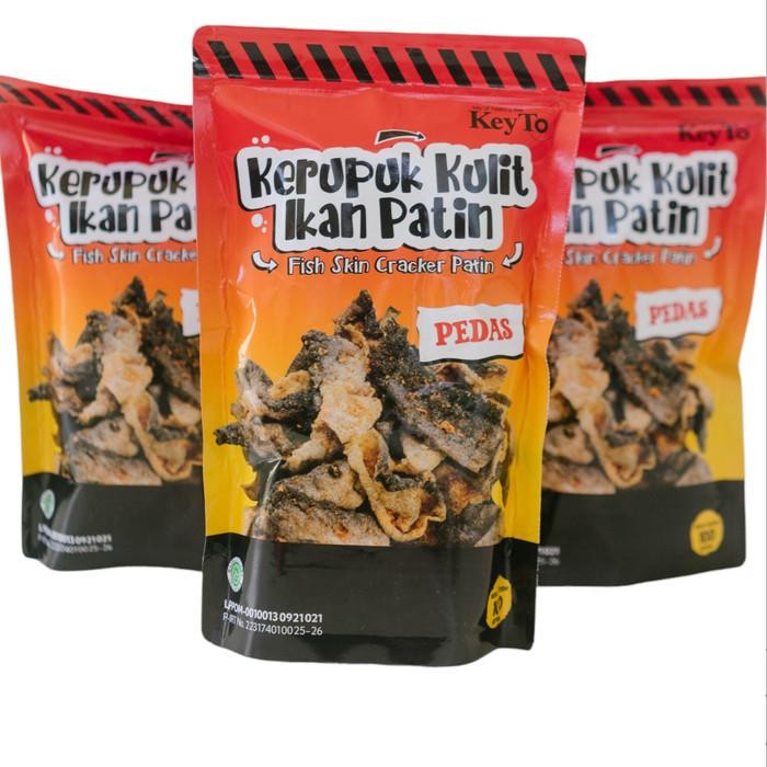 

Kerupuk Kulit Ikan Patin Keto Diet Sehat Rendah Kalori Halal