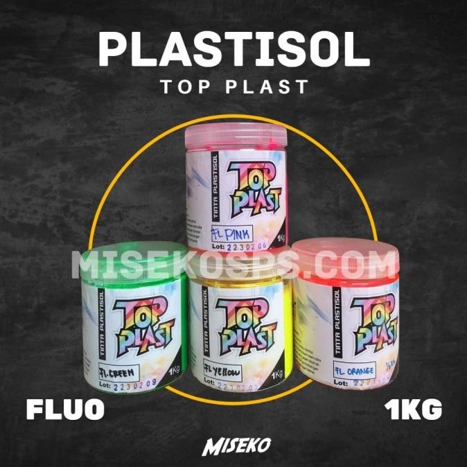 

Sale Tinta Sablon Plastisol Topplast Fluorescent/Tinta Sablon Fluo Topplast